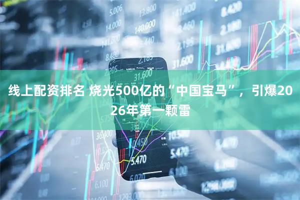 线上配资排名 烧光500亿的“中国宝马”，引爆2026年第一颗雷